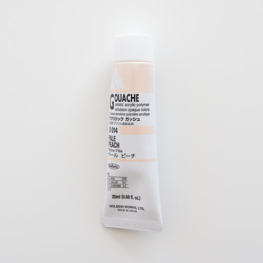 Holbein Acryla Gouache D014 A 'Pale Peach'