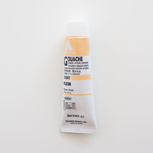 Holbein Acryla Gouache D041 A 'Light Apricot'