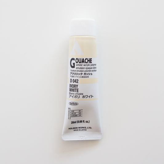 Holbein Acryla Gouache D042 A 'Ivory White'