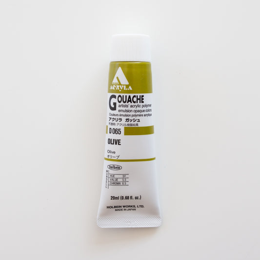 Holbein Acryla Gouache D065 A 'Olive'