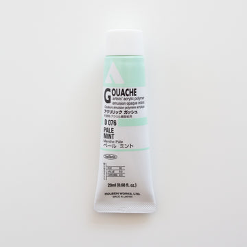 Holbein Acryla Gouache D076 A 'Pale Mint'