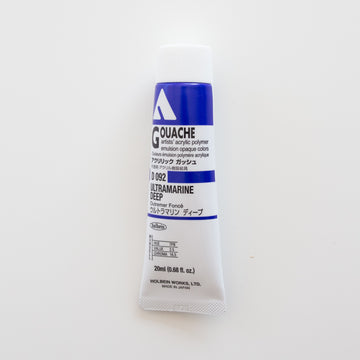 Holbein Acryla Gouache D092 A 'Ultramarine Deep'