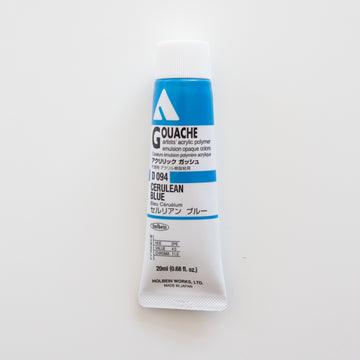 Holbein Acryla Gouache D094 A 'Cerulean Blue'