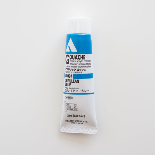 Holbein Acryla Gouache D094 A 'Cerulean Blue'