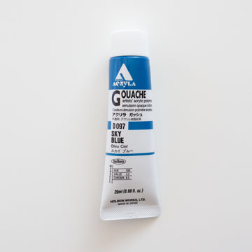 Holbein Acryla Gouache D097 A 'Sky Blue'