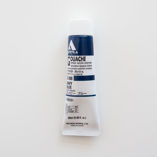 Holbein Acryla Gouache D098 A 'Navy Blue'