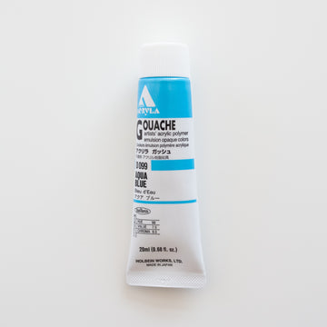 Holbein Acryla Gouache D099 A 'Aqua Blue'