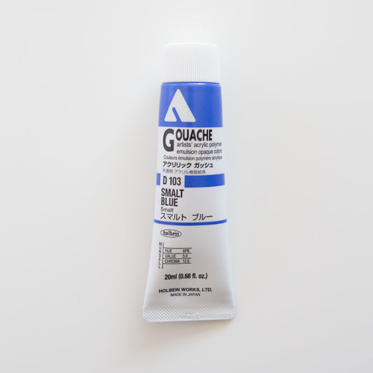 Holbein Acryla Gouache D103 A 'Smalt Blue'