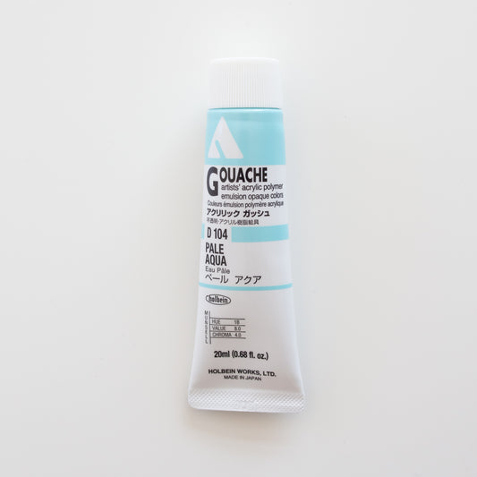 Holbein Acryla Gouache D104 A 'Pale Aqua'