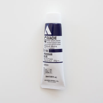 Holbein Acryla Gouache D105 A 'Preußisch Blau'