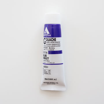 Holbein Acryla Gouache D114 A 'Blauviolett' 