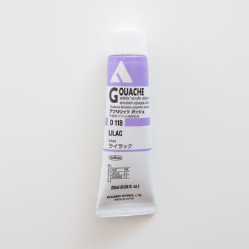 Holbein Acryla Gouache D118 A 'Lilac'