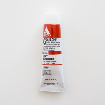 Holbein Acryla Gouache D134 A 'Light Red Bright'