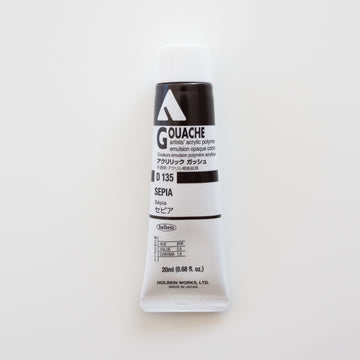 Holbein Acryla Gouache D135 A 'Sepia'