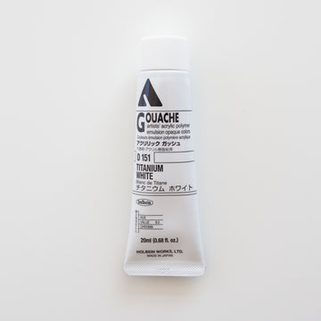 Holbein Acryla Gouache D151 A 'Titanium White'