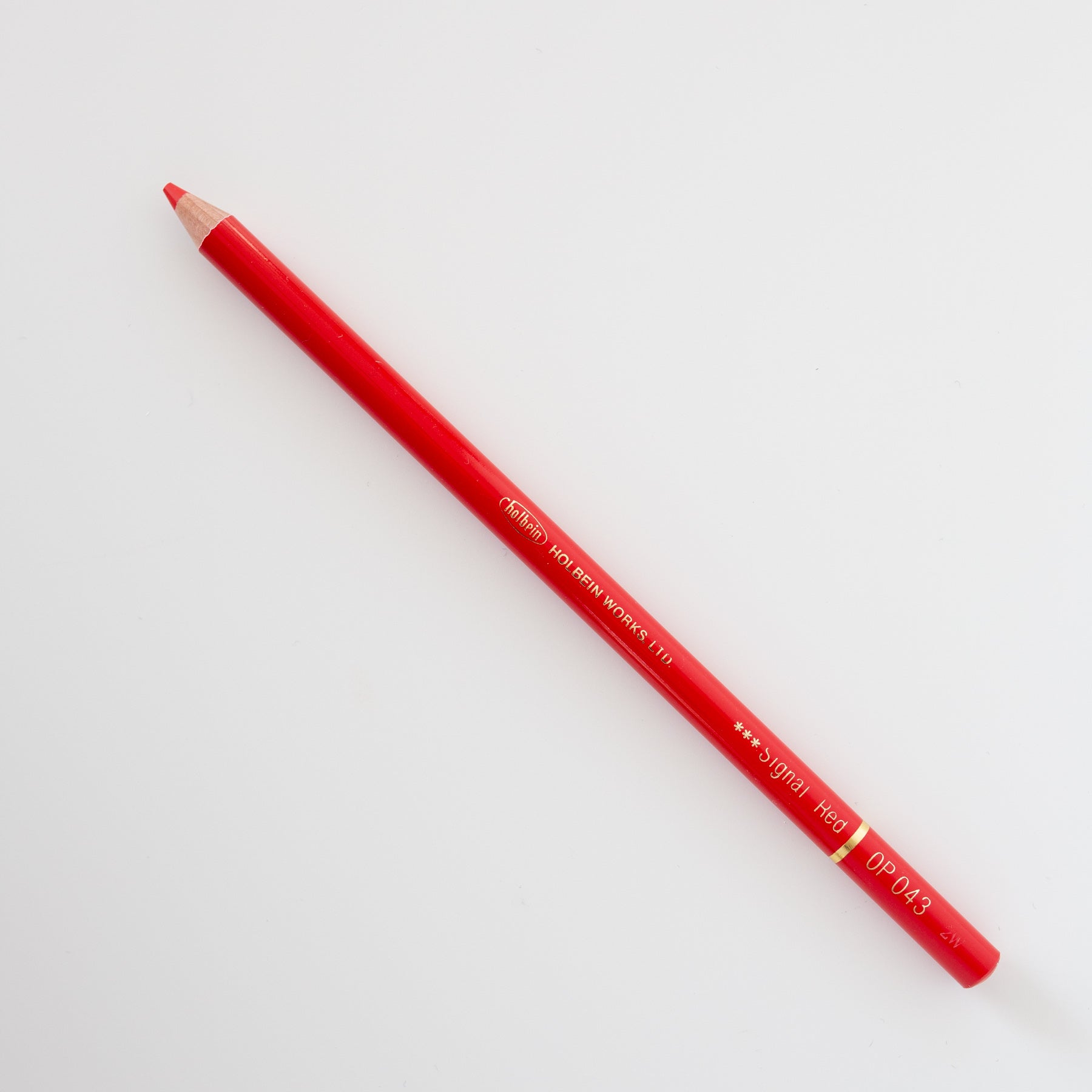 Holbein Colored Pencil OP043 'Signal Red'