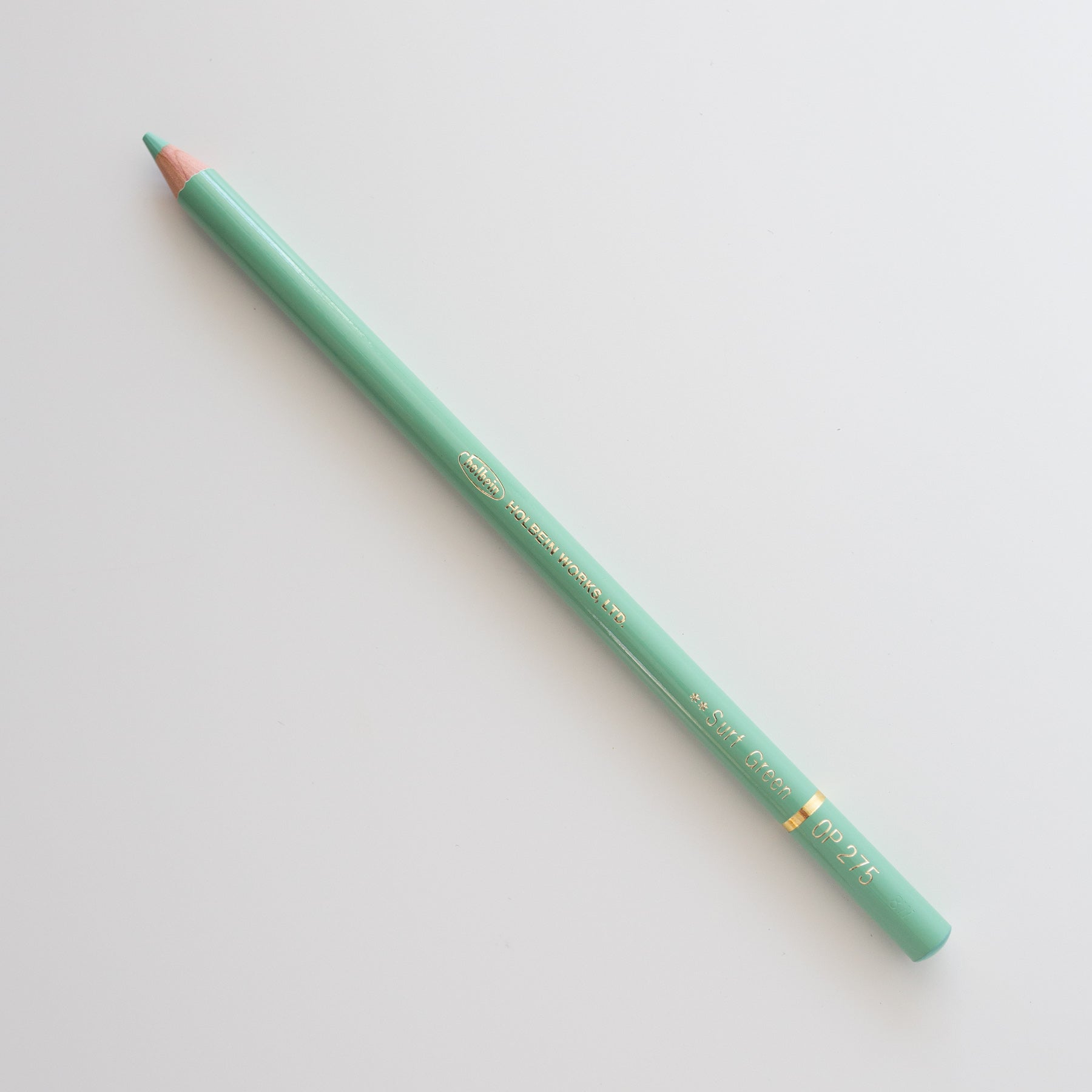 Holbein Colored Pencil OP275 'Surf Green'
