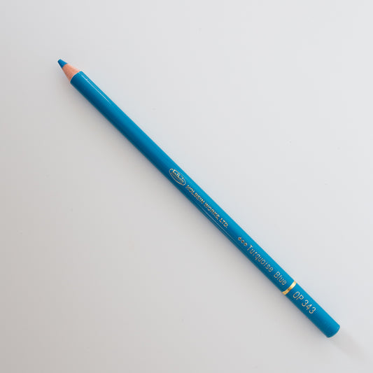 Holbein Colored Pencil OP343 'Turquoise Blue'