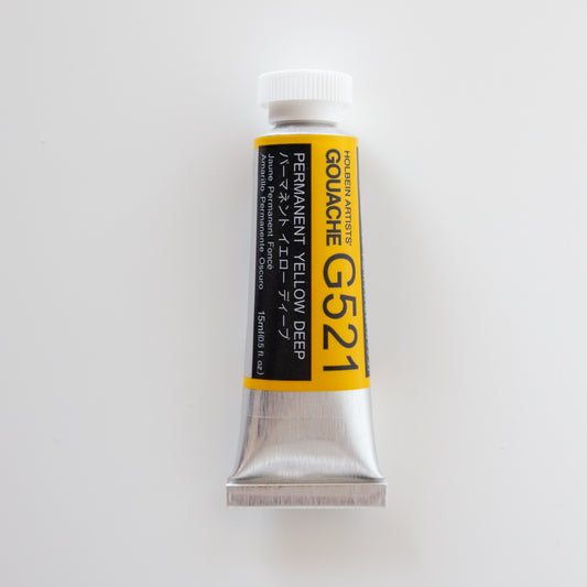 Holbein Artists' Gouache G521 'Permanent Yellow Deep' B