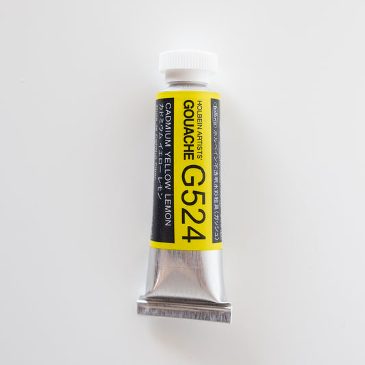 Holbein Artists Gouache G524 'Cadmium Yellow Lemon' D