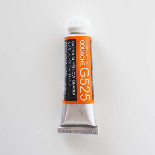 Holbein Artists Gouache G525 'Cadmium Yellow Orange' D