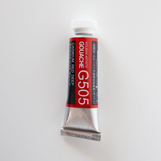 Holbein Künstlergouache G505 „Cadmium Red Deep“ E