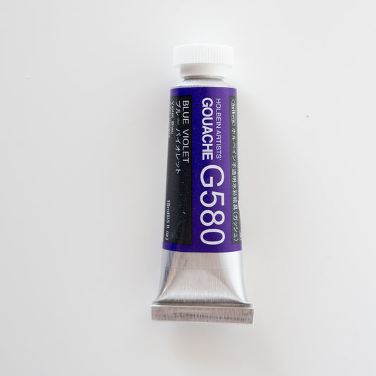 Holbein Artists' Gouache G580 'Blue Violet' B