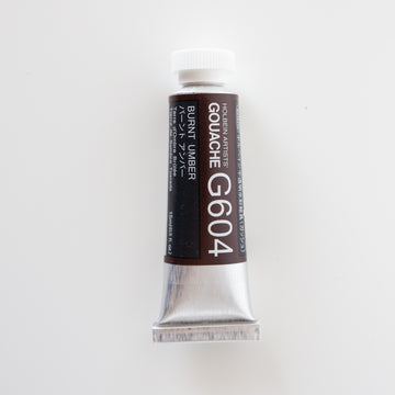 Holbein Artists' Gouache G604 'Burnt Umber' A