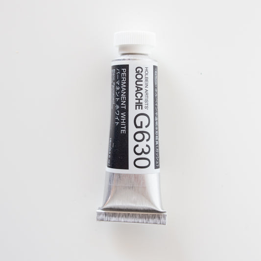 Holbein Artists Gouache G630 'Permanent White' A