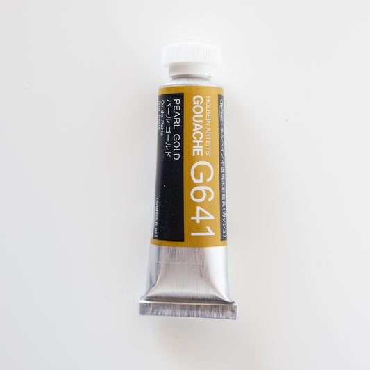 Holbein Artists Gouache G641 'Pearl Gold' C