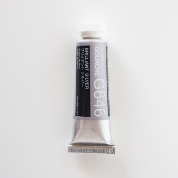 Holbein Künstlergouache G646 'Brilliant Silver' D