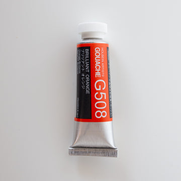 Holbein Artists Gouache G508 'Brilliant Orange' A