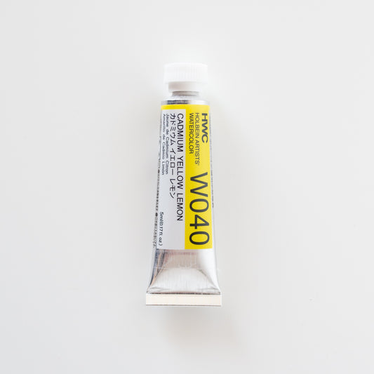 Holbein Künstler-Aquarell 5 ml W040 „Cadmium Yellow Lemon“ C