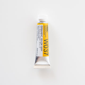 Holbein Artists' Watercolor 5ml W037 'Permanent Yellow Deep' A