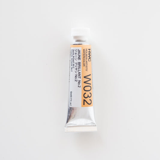 Holbein Künstler-Aquarell 5 ml W032 „Jaune Brillant #2“ A