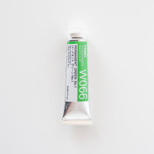 Holbein Künstler-Aquarell 5 ml W066 „Permanent Green“ A