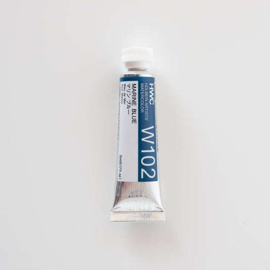 Holbein Artists Watercolor 5ml W102 'Marine Blue'