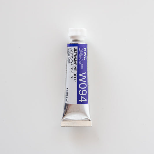Holbein Artists Watercolor 5ml W094 'Ultramarine Deep' A