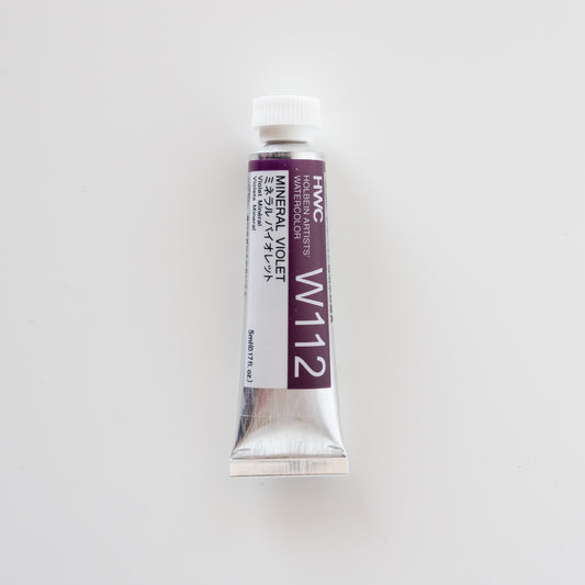 Holbein Artists Watercolor 5ml W112 'Mineral Violet' B