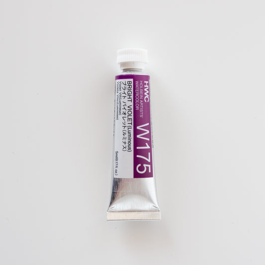 Holbein Artists Watercolor 5ml W175 'Bright Violet (lumi)' B