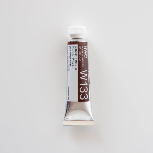 Holbein Artists Watercolor 5ml W133 'Burnt Umber' A
