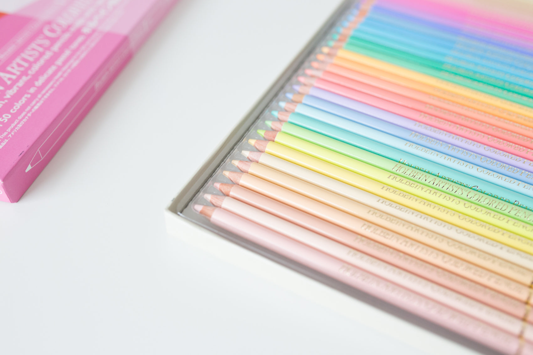  Holbein Coloring Pencils Pastel set 50