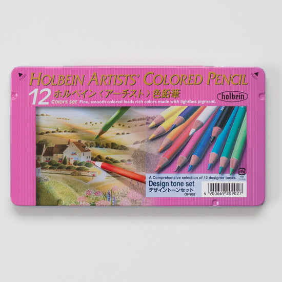 OP902 'Set 12C Design Tone' Colored Pencil Holbein