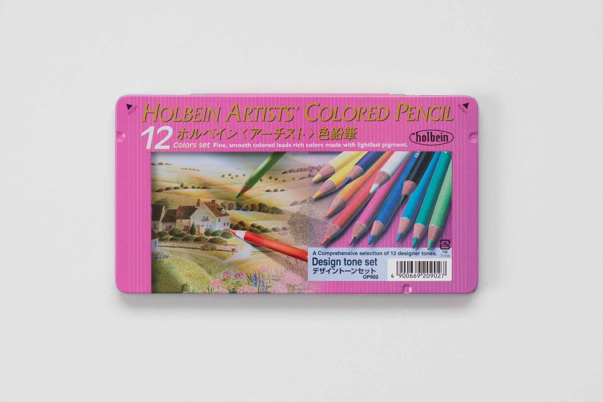 OP902 'Set 12C Design Tone' Colored Pencil Holbein