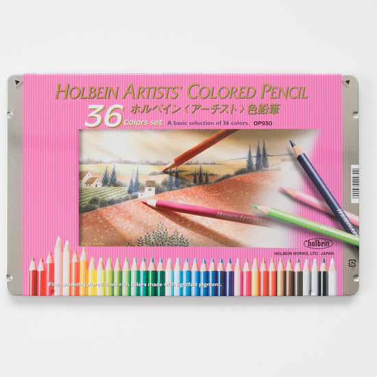 OP930 'Set 36 colors' Colored Pencil Holbein