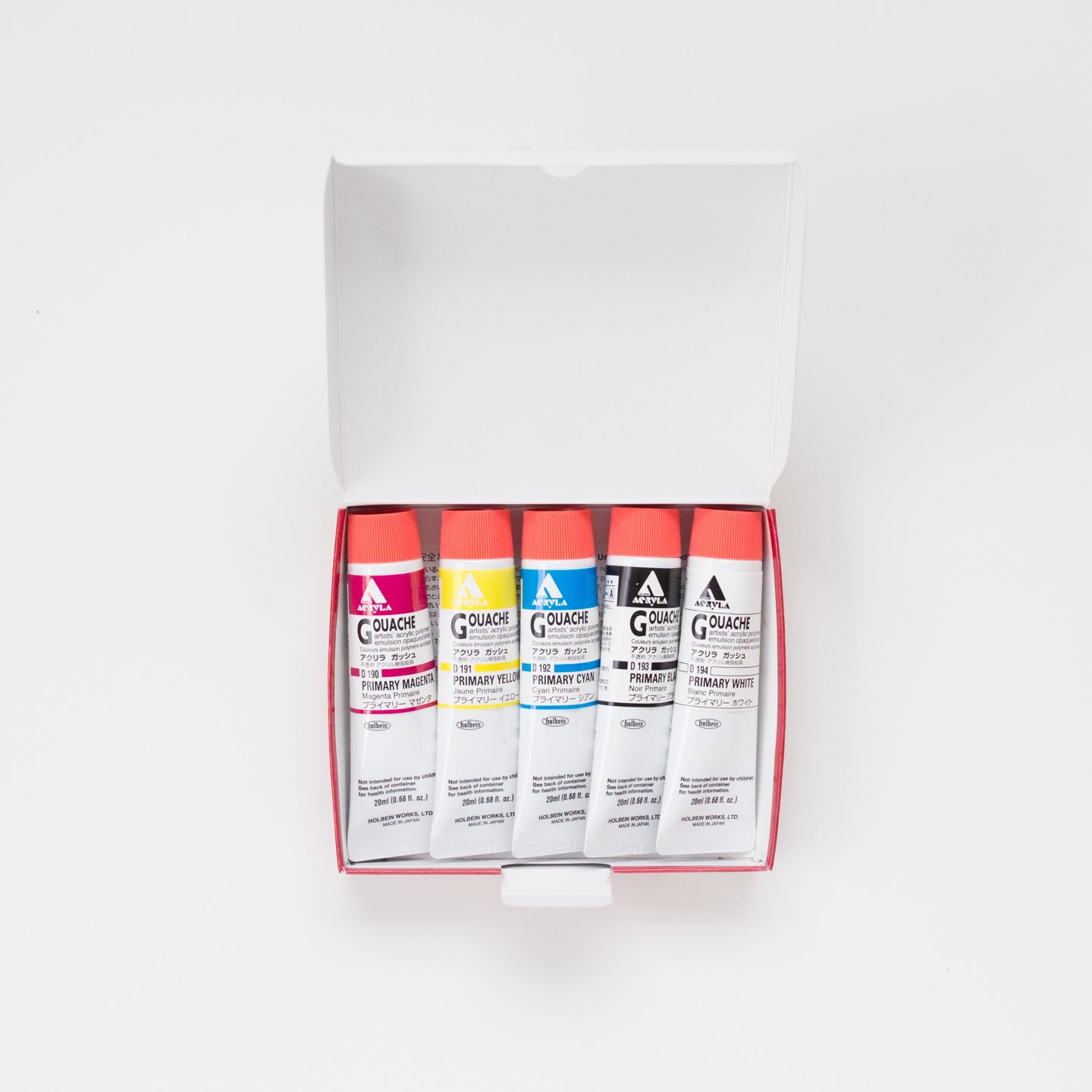 Holbein Acryla Gouache mixing colors