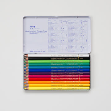 Holbein Coloring Pencil set 12 Design Tone