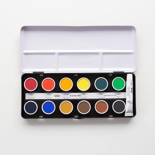 Holbein Transparant Cake 12 Colors