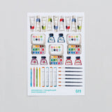 Mossery Stickers Art Supplies