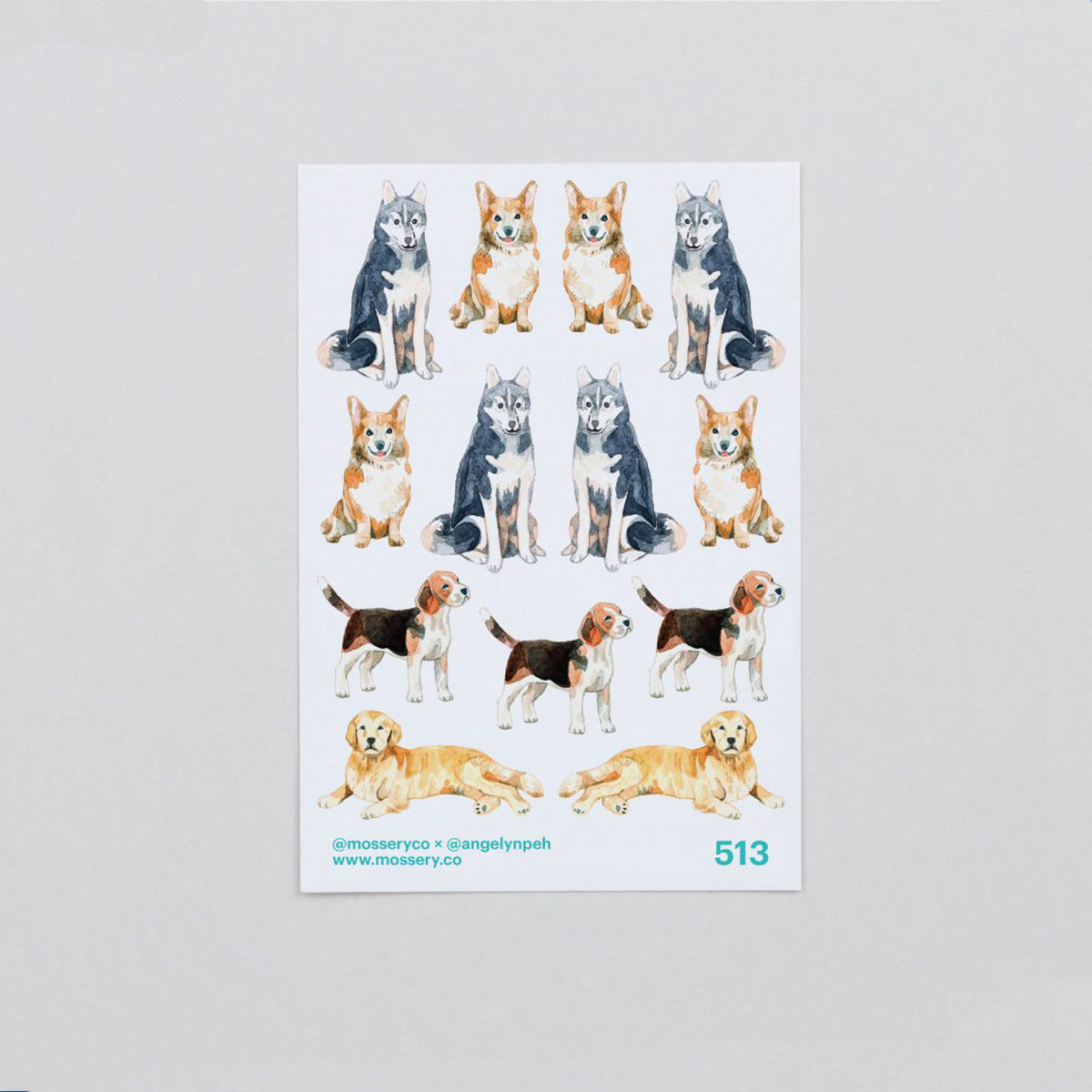 Mossery Stickers Dogs